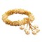 Antique Adjustable Bracelet with Gold Plating Bangle Bracelets for Women Gold and Pearl Bracelet Indian Jewellary Indian Favor or Mothers Day Valentines Anniversary Birthday Gifts